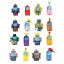 16Pcs Among Us Building Blocks Mini Figure Toys 82301