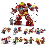 Wholesale - 8-In-1 Super Heroes Iron Man Anti-Hulk Building Blocks Mini Figures Toys SY1432