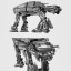 Star Wars First Order Heavy Assault Walker Building Blocks Kit Mini Figure Toys 1406Pcs 10908