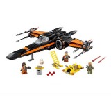 Wholesale - Star Wars Poe's X-Wing Fighter Building Blocks Kit Mini Figure Toys 742Pcs 10466