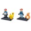 8Pcs Set Pokemon Pikachu Building Blocks Mini Figures Bricks Toys JR860