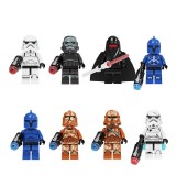 Wholesale - 8Pcs Star Wars The Stormtrooper Series Building Blocks Mini Figure Toys PG8287