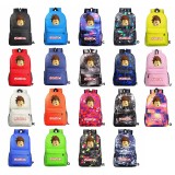 wholesale - Roblox Pattern 18Inch Fashionable Backpacks Shoulder Rucksacks Schoolbags