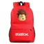 Roblox Pattern 18Inch Fashionable Backpacks Shoulder Rucksacks Schoolbags