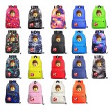 wholesale - Roblox Style 18Inch Fashionable Backpacks Shoulder Rucksacks Schoolbags