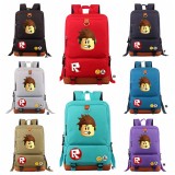 wholesale - Roblox 17Inch PU Leather Bottom Fashionable Travel Backpacks Shoulder Rucksacks Schoolbags
