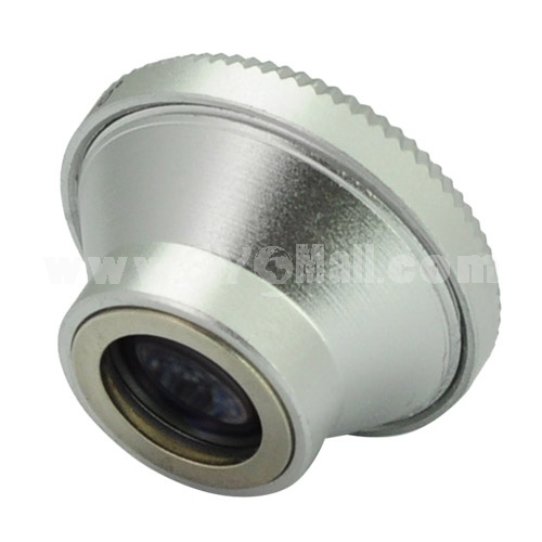 180 Degree Fish eye Wide Angle Lens Phone Camera for Apple iphone 4 4G 4S Silvery