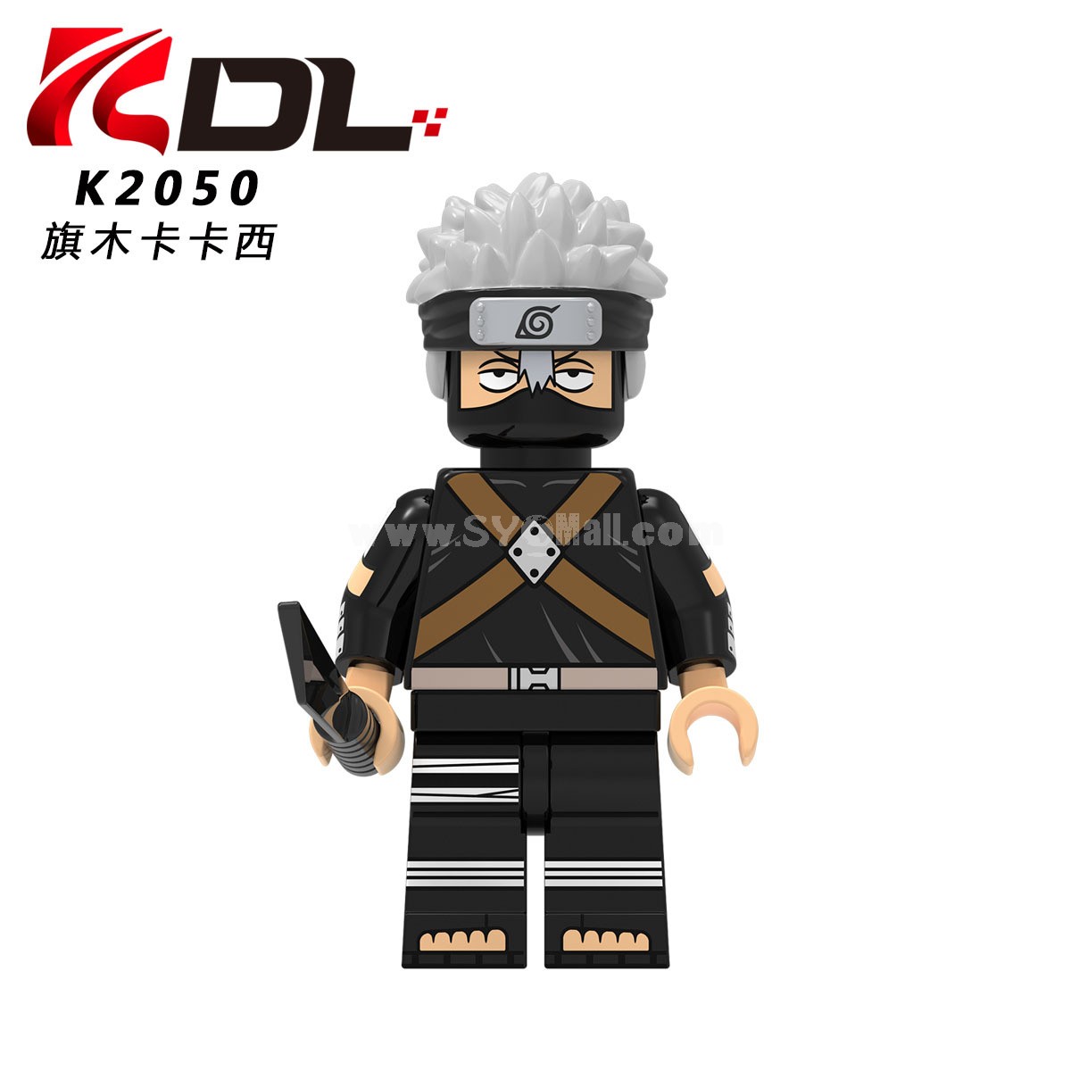 8Pcs Naruto Series Minifigures Building Blocks Mini Figure Toys KDL807