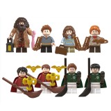 Wholesale - 8Pcs Harry Potter Series Minifigures Building Blocks Mini Figure Toys WM6045