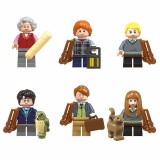 Wholesale - 6Pcs Harry Potter Series Minifigures Building Blocks Mini Figure Toys WM6046