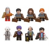 Wholesale - 8Pcs Harry Potter Series Minifigures Building Blocks Mini Figure Toys WM6047