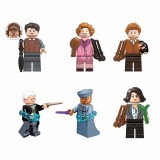 Wholesale - 6Pcs Harry Potter Series Minifigures Building Blocks Mini Figure Toys WM6048