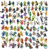 wholesale - 104Pcs Set Ninjago MOC Minifigures Building Blocks Mini Figure Toys