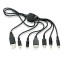 USB Multi Charge Cable (UNT-018) for iPod/ iPhone/ NDSi/ PSP/ Nokia