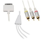 Wholesale - Composite AV Video and TV Cable for Apple iPod / Touch / iPhone 3G