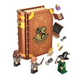 Wholesale - Harry Potter Compatible Playbook Building Kit Hogwarts Moment Transfiguration Class Blocks Mini Figure Toys 253Pcs S
