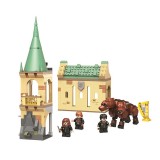wholesale - Harry Potter Hogwarts Fluffy Encounter Building Kit Block Mini Figure Toys 397Pcs Set SX6055