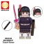 8Pcs Demon Slayer Uzui Yengen Minifigures Building Blocks Mini Figure Toys WM6137