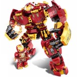 wholesale - Mech Armor Iron Man MK Building Kit DIY Blocks Figure Toys 650Pcs Set 76015