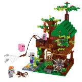 wholesale - MineCraft The Riverside Cabin Building Kit Blocks Mini Figure Toys 443Pcs Set 63122