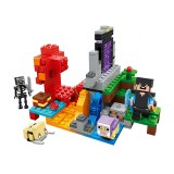 wholesale - MineCraft The Ruined Portal Building Kit Blocks Mini Figure Toys 404Pcs Set 5302