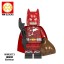 8Pcs Santa Super Heroes Minifigures Ironman Spiderman Building Blocks Mini Figures Toys Christmas Gift WM6104