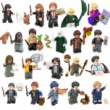 wholesale - 20Pcs Set Harry Potter Minifigures Building Blocks Mini Figures Toys Q003