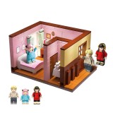 wholesale - Spy Family Anya's Room 398Pcs Building Blocks Model Kit Anya Yors Twilight Mini Figures Toys NO.746
