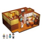 wholesale - Spy Family Dining Room 705Pcs Building Blocks Model Kit Anya Yors Twilight Franky Mini Figures Toys NO.750