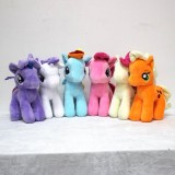 wholesale - My Little Pony Plush Toys Stuffed Animals Flying Pony 19cm/7.5inch 6pcs/Lot