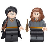 wholesale - Harry Potter and Hermione Granger Building Blocks Figures DIY Model Toys 1673Pcs Set SX6057