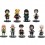 9Pcs Demon Slayer Action Figures Tanjiro Nezuko Inosuke Zenitsu Giyuu PVC Model Toys Cake Toppers 8.5CM/3.3Inch Tall