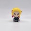 6Pcs Demon Slayer Action Figures PVC Sitting Model Toys Cake Toppers 4CM/1.6Inch Tall