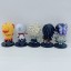10Pcs Demon Slayer Tanjiro Nezuko Shinobu Action Figures PVC Display Models Toys with Baseplates 7-8CM/2.7-3.1Inch Tall