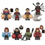 wholesale - 8Pcs Super Heroes Minifigures Doctor Strange Mordo Building Blocks Mini Figure Toys Set KT1057