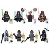 wholesale - Star Wars Movie Characters Minifigures Building Blocks Clone Troopers Purge Spark Ahsoka Mini Figures Bricks Kids To