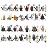 wholesale - 30Pcs Star Wars Minifigures Building Blocks Movie Characters The Clone Troopers Mini Figures Kids Bricks Toys TV6103