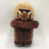 wholesale - Minecraft Plush Toy Villager Stuffed Doll Small Size 20CM/8Inch Tall