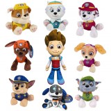 wholesale - Paw Patrol Series Plush Toys Ryder Chase Zuma Rocky Skye Stuffed Animals Soft Dolls 20-30cm/8-12Inch
