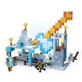 Wholesale - Minecraft Axe Outpost Building Blocks Assembly DIY Bricks Block Toys NO.786