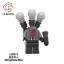 8Pcs Skibidi Toilet Building Blocks Microphone Traffic Light Man Mini Action Figures DIY Bricks Toys Set LG1011