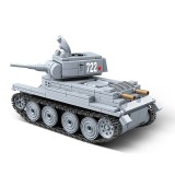 Wholesale - Military Tanks Series Building Blocks BT-7 Tank Playset with Mini Figures 462Pcs Set 100084