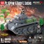 Military Tanks Series Building Blocks PZ.KPFW II AUSF L LUCHS Tank Playset with Mini Figures 503Pcs Set 100100