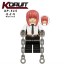 8Pcs Chainsaw Man Anime Denji Power Himeno Minifigures Building Blocks Mini Figure Toys KT1067
