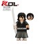 8Pcs Bleach Anime Abarai Renji Ichimaru Gin Minifigures Building Blocks Mini Figure Toys KDL820