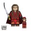 8Pcs The Lord of the Rings Noldo Warrior Archer Guards Elrond Building Blocks Mini Figures Set Kids Bricks Toys TV6404