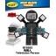 16Pcs Skibidi Toilet Building Blocks TV-Man Signal-Man Monitor Mini Action Figures DIY Bricks Kids Toys Set KF6203