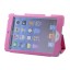 Soft PU Leather Case Protective Cover Pounch Stand for iPad Mini - Pink
