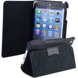 Wholesale - Soft PU Leather Case Protective Cover Pounch Stand for iPad Mini - Black