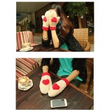 Wholesale - Warm fashion full finger gloves with heart shape
